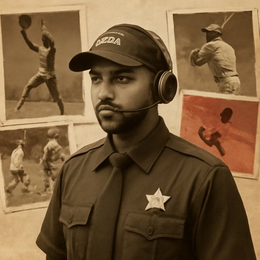 GBAjee security member is wearing a headset