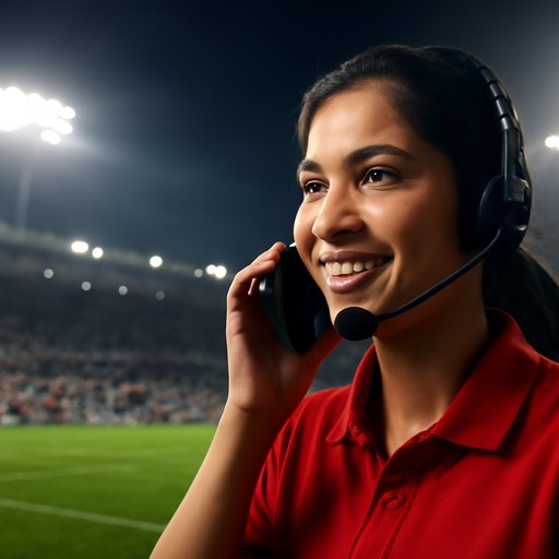 GBAjee support member is answering on the phone